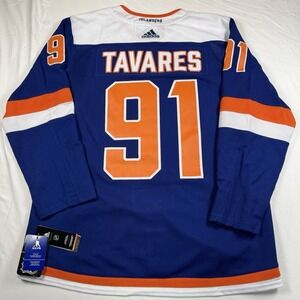 Adidas Authentic NHL Jersey New York Islanders John Tavares Blue Size 52 NWT